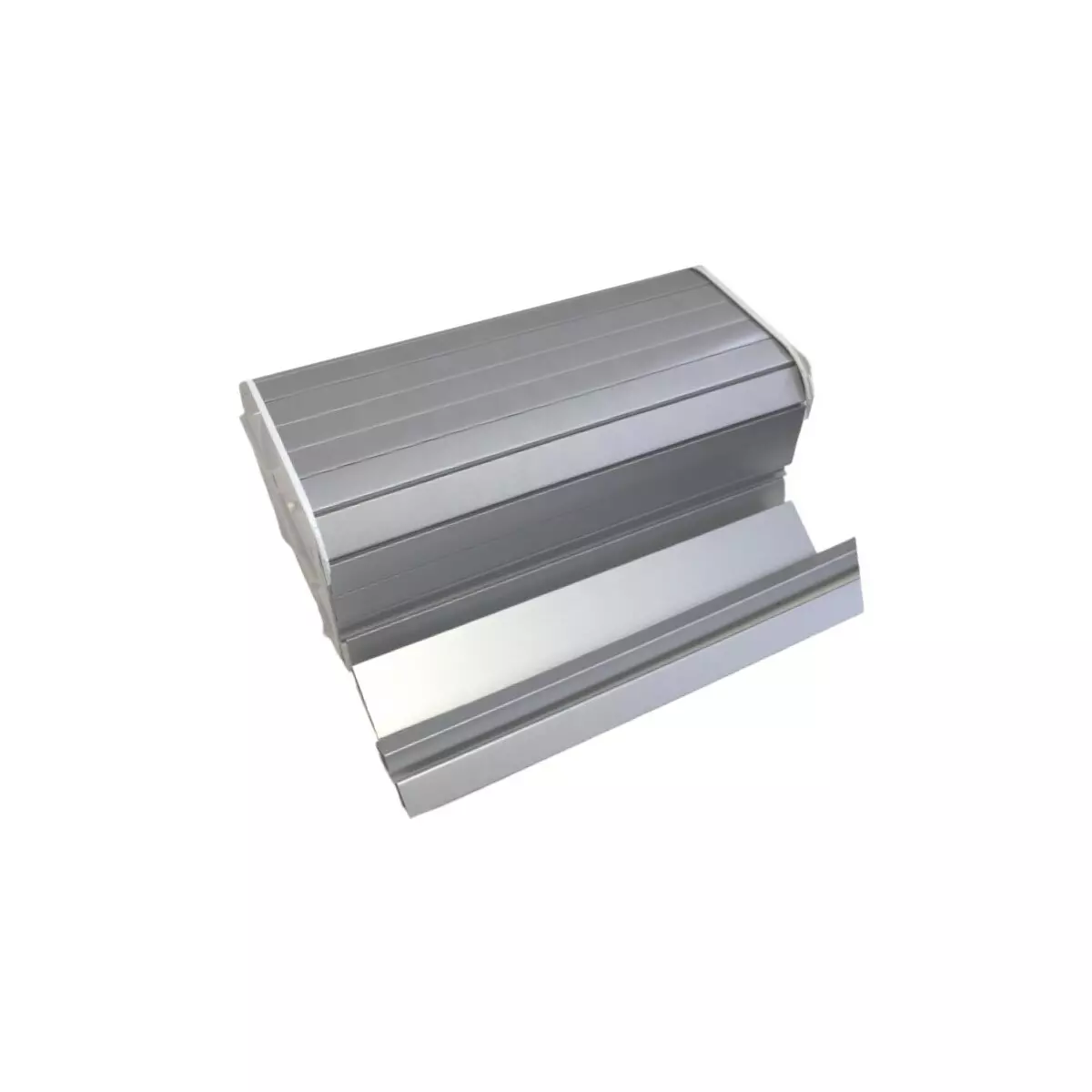 Żaluzja Roleta meblowa Zetatec ROLL BOX EASY EVO 2.0 600x1500mm kolor aluminium