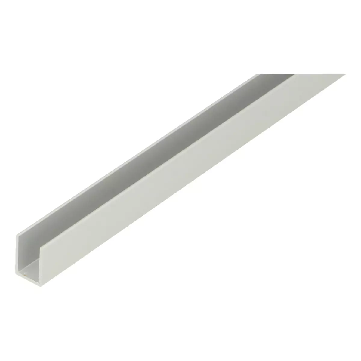 Profil aluminiowy do montażu szkła 6mm aluminium anodowane L-297mm