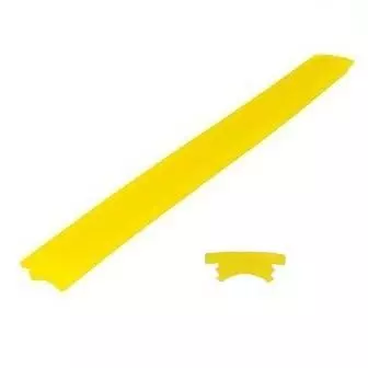 Dyfuzor profil elastyczny do taśm LED 22,7x8 żółty