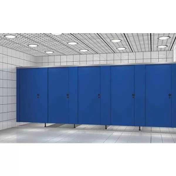 Okucia kabin toaletowych WC Szare Prawe