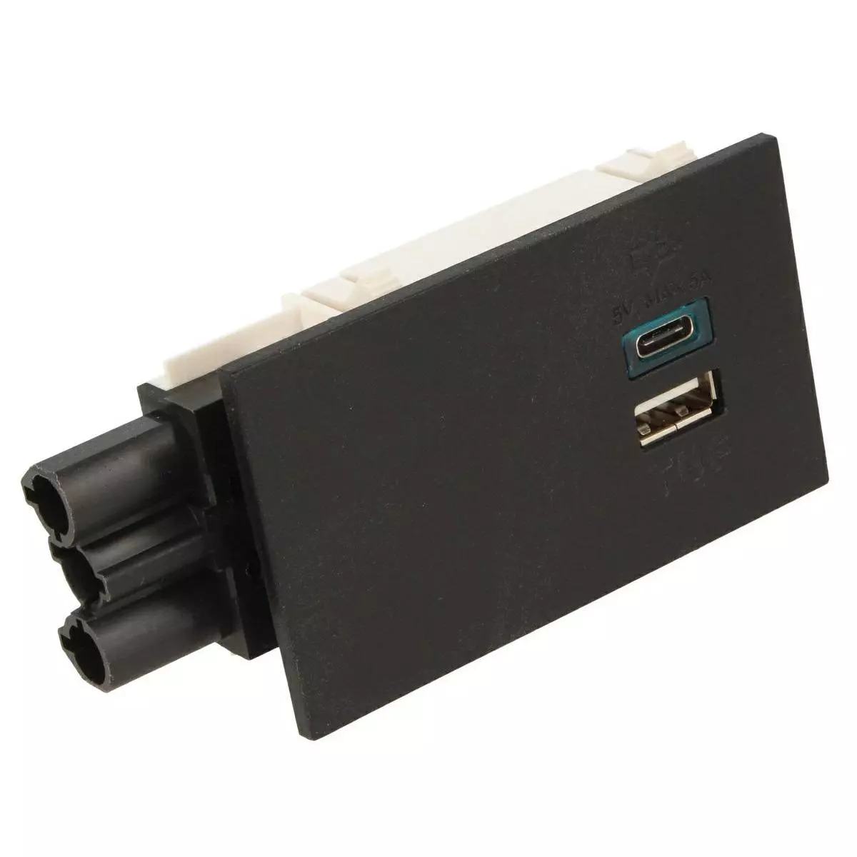QF-TUF USB A+C czarny